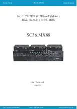 Scion-Tech SC36 MX88 User Manual preview