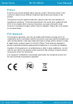 Предварительный просмотр 2 страницы Scion-Tech SC38.MX16 User Manual