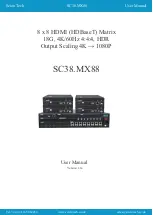 Preview for 1 page of Scion-Tech SC38.MX88 User Manual