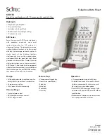 Preview for 1 page of Scitec 60010S Datasheet