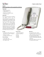 Preview for 1 page of Scitec 6003S Datasheet