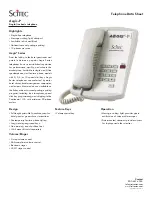 Preview for 1 page of Scitec AEGIS-P Datasheet