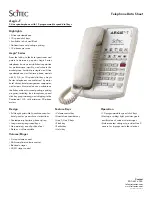 Preview for 1 page of Scitec AEGIS-T Datasheet