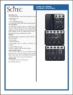 Preview for 3 page of Scitec Avaya AV100 User Manual