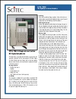 Preview for 1 page of Scitec STC-7003 User Manual