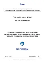 SCM CU 300C Instruction Manual предпросмотр