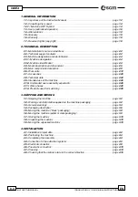 Preview for 4 page of SCM Olimpic K 1000 Instruction Manual