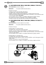 Preview for 61 page of SCM Olimpic K 1000 Instruction Manual