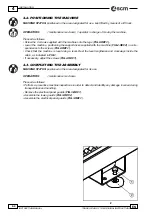 Preview for 68 page of SCM Olimpic K 1000 Instruction Manual