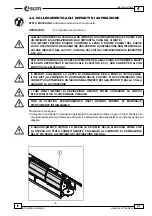 Preview for 71 page of SCM Olimpic K 1000 Instruction Manual