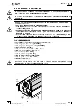 Preview for 93 page of SCM Olimpic K 1000 Instruction Manual