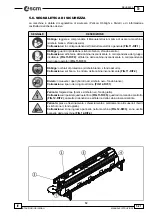 Preview for 107 page of SCM Olimpic K 1000 Instruction Manual