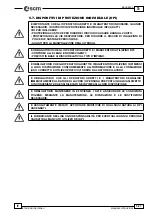 Preview for 113 page of SCM Olimpic K 1000 Instruction Manual