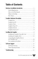 Preview for 2 page of SCM SwapBox Classic Hardware & Software Installation