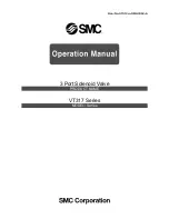 Предварительный просмотр 1 страницы SCM VT317 Series Operation Manual