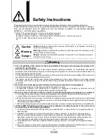 Предварительный просмотр 3 страницы SCM VT317 Series Operation Manual