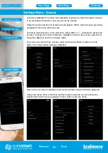 Preview for 22 page of Scolmore Click Smart Box Installation & Control Manual