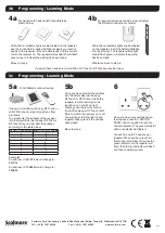 Preview for 2 page of Scolmore RFRP-20 Instruction Leaflet