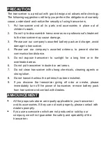 Preview for 4 page of SCOLTA RP-101 Instruction Manual