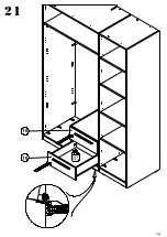 Предварительный просмотр 19 страницы sconto CDXS83S Assembling Instruction