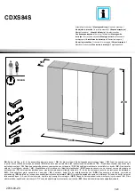 sconto CDXS84S Assembling Instruction предпросмотр