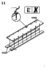 Предварительный просмотр 11 страницы sconto CLFR712 Assembling Instruction