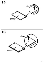 Предварительный просмотр 14 страницы sconto CLFR712 Assembling Instruction