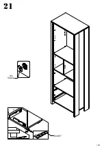 Предварительный просмотр 19 страницы sconto CLFR712 Assembling Instruction