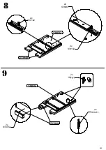 Предварительный просмотр 9 страницы sconto CLFT235 Assembling Instruction