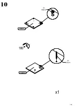 Предварительный просмотр 10 страницы sconto CLFT235 Assembling Instruction