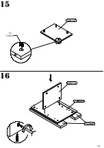 Предварительный просмотр 13 страницы sconto CLFT235 Assembling Instruction