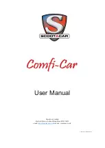 Scootacar Comfi-Car User Manual preview