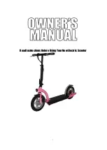 Scooter Wholesales Smart Urban 500 Owner'S Manual preview
