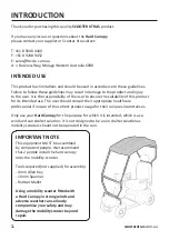 Preview for 4 page of Scooter Xtras SE-HC User Manual