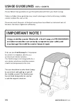 Preview for 13 page of Scooter Xtras SE-HC User Manual