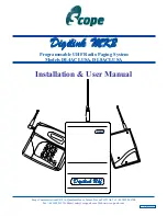 Предварительный просмотр 1 страницы scope DL4ACLUSA Installation & User Manual