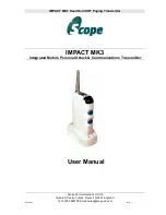 Предварительный просмотр 1 страницы scope Impact Mk3 User Manual