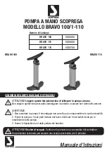 SCOPREGA BRAVO 100 Instruction Manual предпросмотр