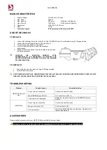 Предварительный просмотр 3 страницы SCOPREGA GE 2000-65 Instruction Manual