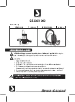 SCOPREGA GE 230/1000 Instruction Manual предпросмотр