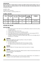 Предварительный просмотр 9 страницы SCOPREGA GE BP Instruction Manual