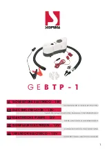 Preview for 1 page of SCOPREGA GE BTP-1 Instruction Manual