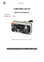 SCOPREGA Turbomax 24V-EV Instruction Manual preview