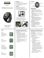 ScoreBand SB-GPS1 User Manual preview