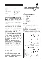 Предварительный просмотр 1 страницы Scorpio CAPRIOL S2073 Manual