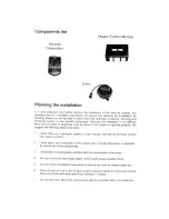 Предварительный просмотр 3 страницы Scorpio CYL-300DX Installation Manual And User'S Manual