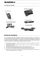 Preview for 3 page of Scorpio SR-i500 Installation Manual And User'S Manual