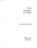 Preview for 53 page of SCORPION 1975 LIL' WHIP Service Manual