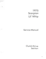 Preview for 65 page of SCORPION 1975 LIL' WHIP Service Manual