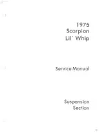 Preview for 81 page of SCORPION 1975 LIL' WHIP Service Manual